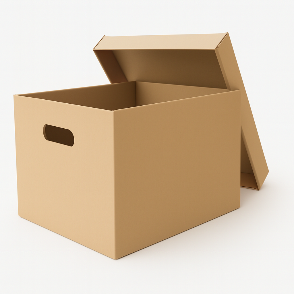 Corrugated Box With Lid